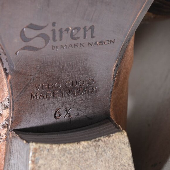 Siren by Mark Nason Knee High Boots in Tan - 6.5 - Picture 8 of 8